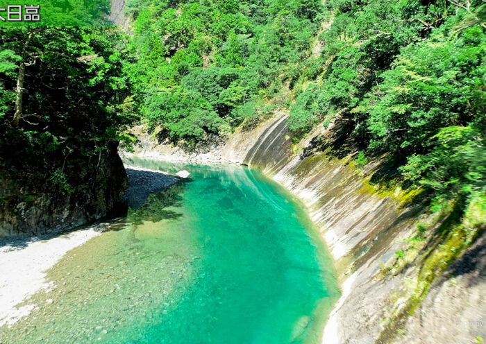 大日嵓から見る大杉谷宮川